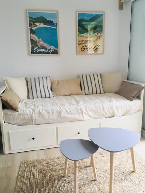 Studio Saint Cyr Sur Mer,Vue Mer Esterno foto